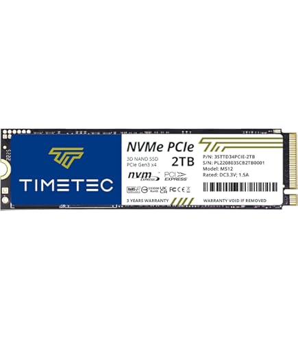 Amazon.com: Silicon Power 2TB NVMe M.2 PCIe Gen3x4 2280 SSD Solid